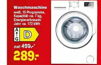 Repo Markt Waschmaschine Angebot