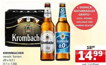 Getränkehaus Krombacher Angebot