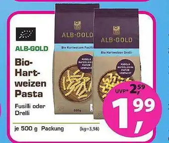 Erdi Biomarkt Alb-gold bio-hartweizen pasta Angebot