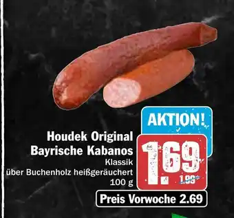 Hit Houdek Original Bayerische Kabanos 100g Angebot