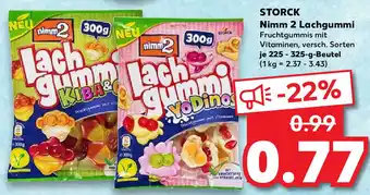 Kaufland Storck Nimm 2 Lachgummi 225-325g Beutel Angebot