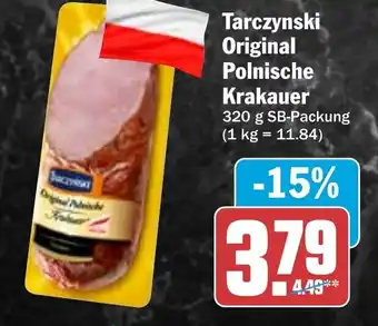 Hit Tarczynski Orig. Polnische Krakauer 320g Angebot