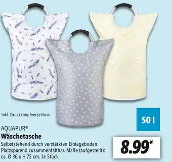 Lidl Aquapur wäschetasche Angebot