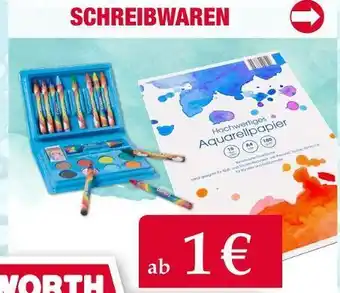 Woolworth Schreibwaren Angebot