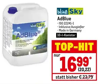 METRO blue Sky AdBlue 10 L Kanister Angebot