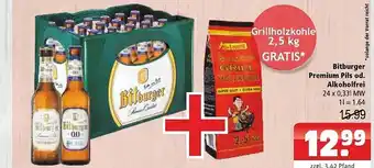 Getränkehaus Bitburger premium pils oder alkoholfrei Angebot