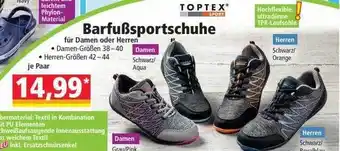 Norma Barfußsportschuhe toptex Angebot