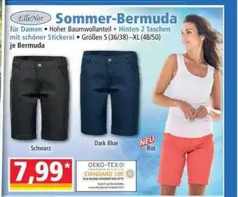 Norma Ellenor sommer-bermuda Angebot