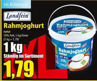 Norma Landfein rahmjoghurt Angebot