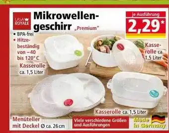 Norma Casa royale mikrowellengeschirr Angebot