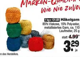 Repo Markt Häkelgarn Angebot