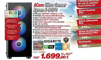 ACom PC Acom ultra gamer ryzen 5-3070 Angebot