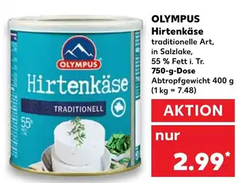 Kaufland Olympus Hirtenkäse 750g Angebot