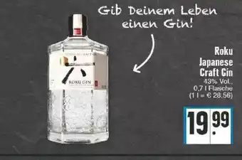 Edeka Roku japanese craft gin Angebot