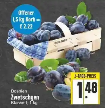 Edeka Bosnien zwetschgen Angebot