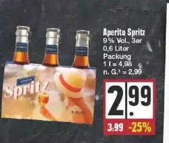 Edeka Aperito spritz Angebot