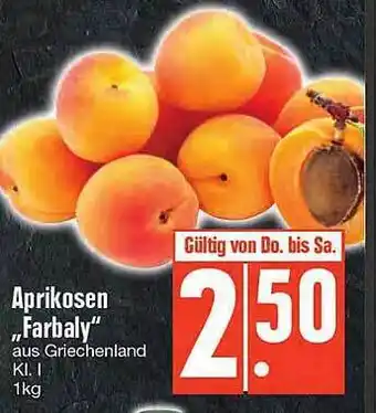 Edeka Aprikosen farbaly Angebot