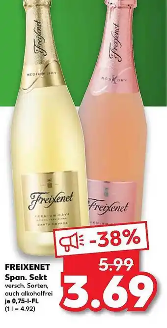 Kaufland Freixenet span. sekt Angebot