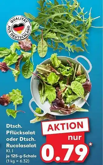 Kaufland Pflücksalat oder rucolasalat Angebot