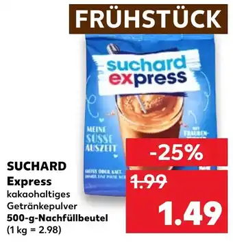 Kaufland Suchard Express 500g Angebot