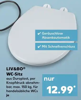 Kaufland Live&Bo WC Sitz Angebot