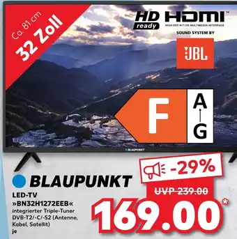 Kaufland Blaupunkt LED TV BN32H1272EEB Angebot