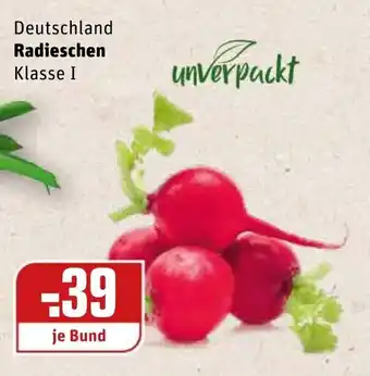 REWE Deutschland Radieschen Angebot