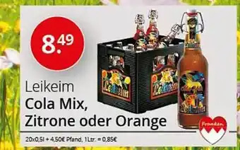 Sagasser Leikeim cola mix zitrone oder orange Angebot