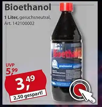 Sonderpreis Baumarkt Bioethanol Angebot