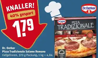 REWE Dr. Oetker Pizza Tradizionale Salame Romano 370g Angebot