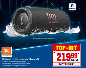 METRO JBL Bluetooth Lautsprecher Xtreme 3 Angebot