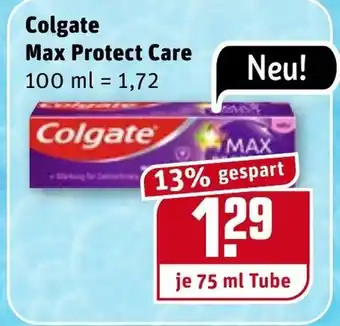 REWE Colgate Max Protect Care 75ml Angebot