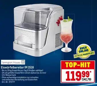 METRO Tarrington House Eiswürfelbereiter IM 1518 Angebot