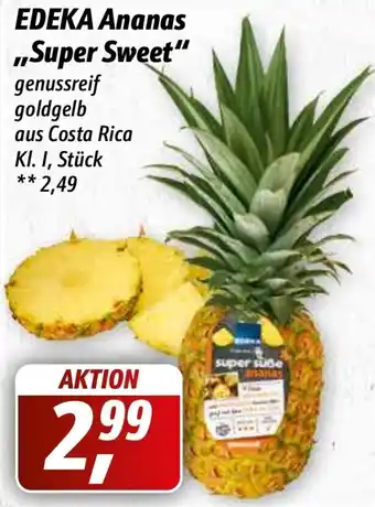 Simmel Edeka Ananas ,,Super Sweet" Angebot