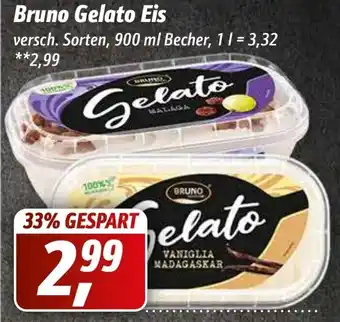 Simmel Bruno Gelato Eis 900 ml Becher Angebot