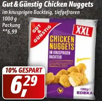 Simmel Gut & Günstig Chicken Nuggets 1000 g Packung Angebot