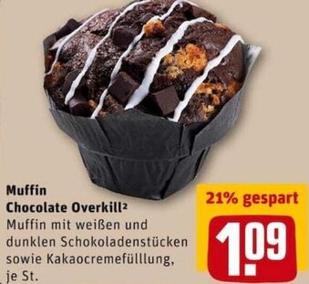 REWE City Muffin Chocolate Overkill Angebot