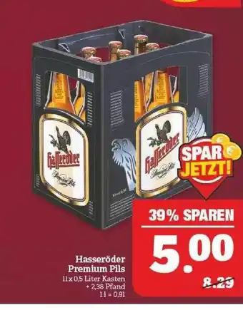 Marktkauf Hasseröder premium pils Angebot