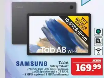 Marktkauf Samsung tablet galaxy tab a8 Angebot