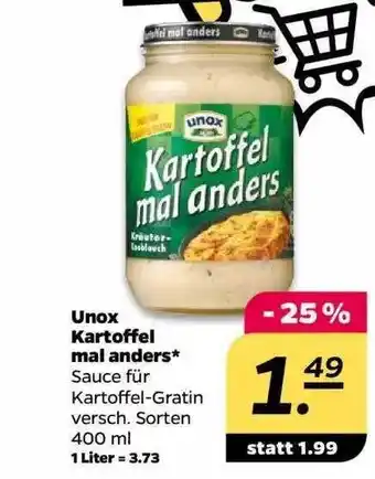 NETTO Unox kartoffel mal anders Angebot