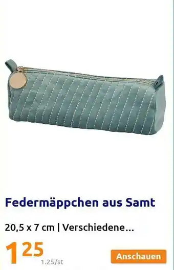 Action Federmäppchen aus samt Angebot