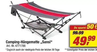 toom Baumarkt Camping-hängematte „sansi“ Angebot