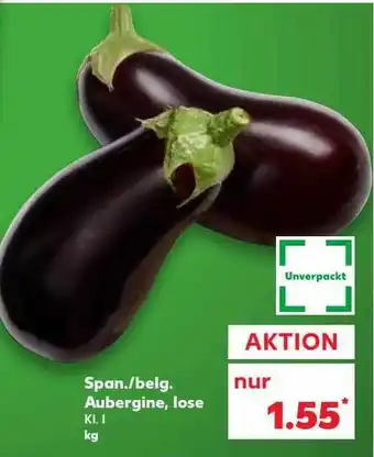 Kaufland Aubergine, lose Angebot