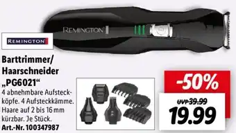 Lidl Remington Barttrimmer/Haarschneider ,,PG6021" Angebot