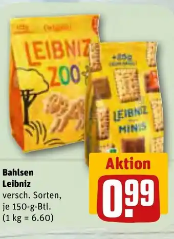 REWE Leibniz o. Bahlsen 150g Angebot