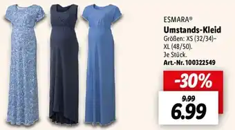 Lidl Esmara Umstands Kleid Angebot