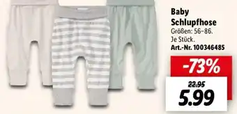 Lidl bellybutton Baby Schlupfhose Angebot