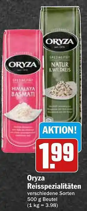 AEZ Oryza reisspezialitäten Angebot