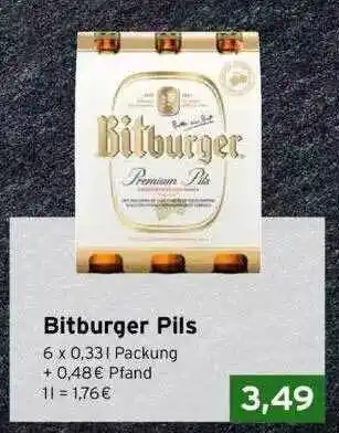 CAP Markt Bitburger pils Angebot