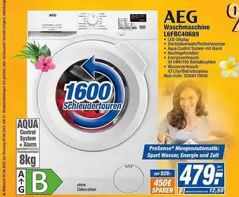 HEM Expert Aeg waschmaschine l6fbc40689 Angebot